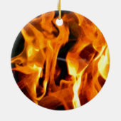 炎 セラミックオーナメント (裏面)