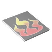 炎 ノートパッド (アングル)