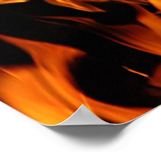 炎 ポスター (角)