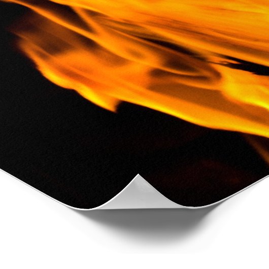 炎 ポスター (角)