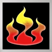 炎 ポスター (正面)