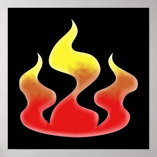 炎 ポスター (正面)