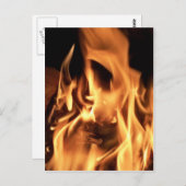 炎 ポストカード (正面/裏面)