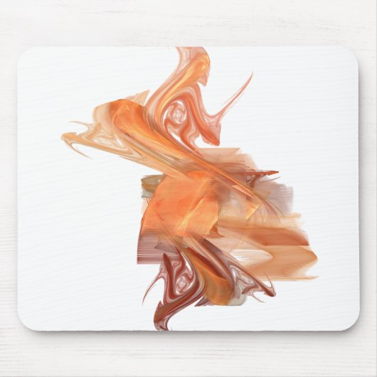炎 マウスパッド (正面)