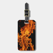 炎 ラゲッジタグ (正面縦)