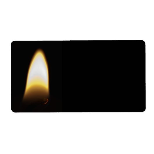 炎 ラベル (正面)