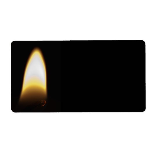 炎 ラベル (正面)