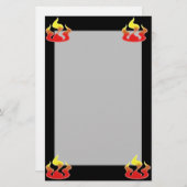 炎 便箋 (正面/裏面)