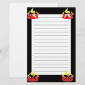 炎 便箋 (正面/裏面)