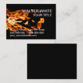 炎 名刺 (正面/裏面)