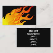 炎 名刺 (正面/裏面)