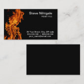 炎 名刺 (正面/裏面)