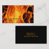 炎 名刺 (正面/裏面)
