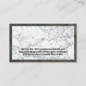 炎 | 料理ツール | 大理石と石板 名刺 (裏面)