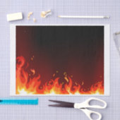 炎 薄葉紙 (クラフト)