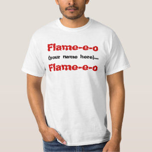 炎e o、(ここのあなたの名前)…、炎e o tシャツ