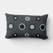 炭と灰の点 ランバークッション (裏面)