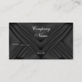炭エレガント絹の巾着会社 名刺 (正面)