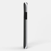 炭モダンストライプ材 Case-Mate iPhoneケース (裏面/右)