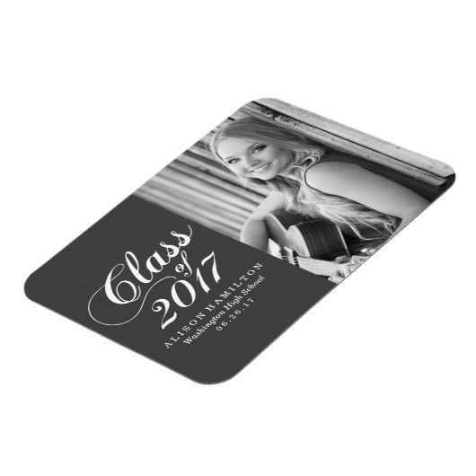 炭モダン炭 |卒業 マグネット (左側)