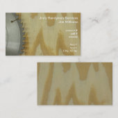 炭化物によってひっくり返される円の鋸歯 名刺 (正面/裏面)