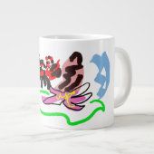 炭水化物サマーの楽しみ ジャンボコーヒーマグカップ (正面右)
