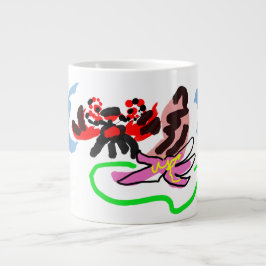 炭水化物サマーの楽しみ ジャンボコーヒーマグカップ