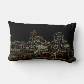 炭炭炭炭炭炭鉱炭鉱鉱炭鉱鉱鉱業ネオン ランバークッション (裏面)