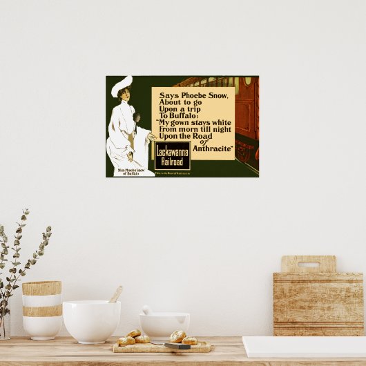 炭疽菌の道1903 ポスター (キッチン)