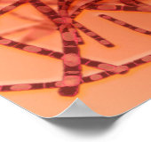 炭疽菌の顕微鏡的見解3 ポスター (角)