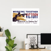 炭疽菌は戦闘燃料である ポスター (ホームオフィス)