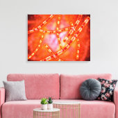 炭疽1の顕微鏡的見解 キャンバスプリント (インサイチュ (リビング))