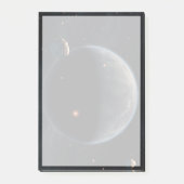 炭素と乾燥が豊富な地球のような惑星。 ポストイット (正面)