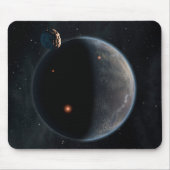 炭素と乾燥が豊富な地球のような惑星。 マウスパッド (正面)