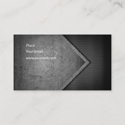 炭素モダン 名刺 (裏面)