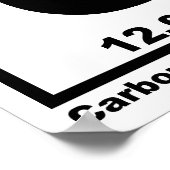 炭素系生命型枠ポスおもしろいター ポスター (角)