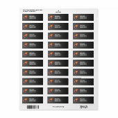 炭素繊維が燃えるサッカー ラベル (フルシート)