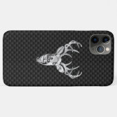 炭素繊維スタイルプリント Case-Mate iPhoneケース (裏面(横))