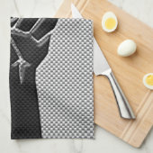 炭素繊維スタイル キッチンタオル (四つ折り)