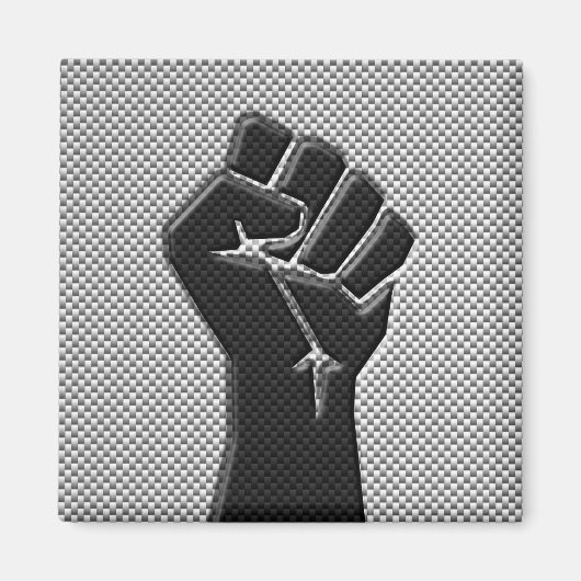 炭素繊維スタイル マグネット (正面)