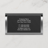 炭素繊維セメント契約者名刺 名刺 (裏面)