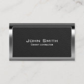 炭素繊維セメント契約者名刺 名刺 (正面)