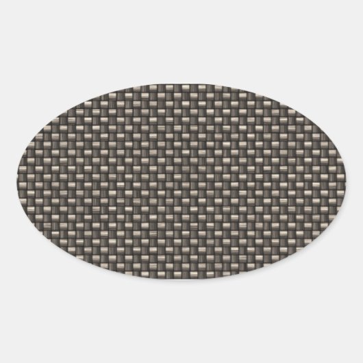 炭素繊維パタフェイクーン 楕円形シール (正面)