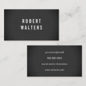 炭素繊維パターン 名刺 (正面/裏面)