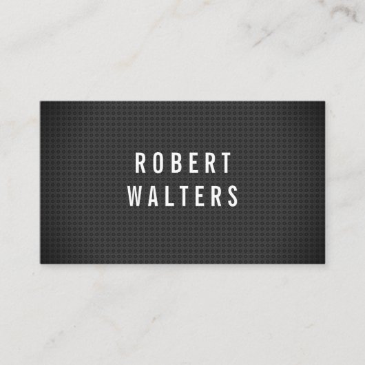 炭素繊維パターン 名刺 (正面)