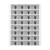 炭素繊維プリントスタイル ラップアラウンドラベル (シート)