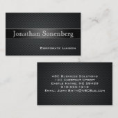 炭素繊維プロフェッショナル名刺 名刺 (正面/裏面)