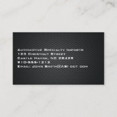 炭素繊維プロフェッショナル名刺 名刺 (裏面)