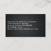 炭素繊維プロフェッショナル名刺 名刺 (裏面)
