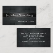 炭素繊維プロフェッショナル名刺 名刺 (正面/裏面)